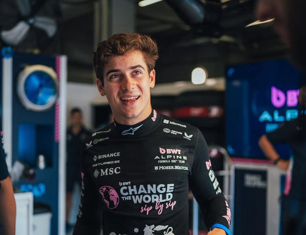 Colapinto ya es top 5 entre los argentinos con más puntos en la F1