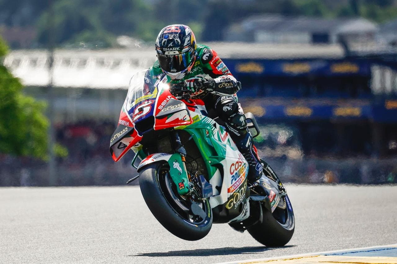 Zarco lidera la práctica de MotoGP en el GP de Francia