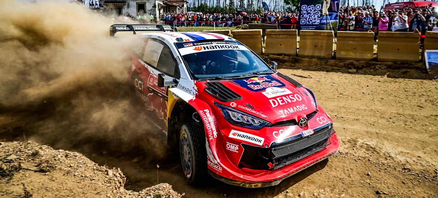 Ogier pasa al frente tras una intensa jornada en Portugal