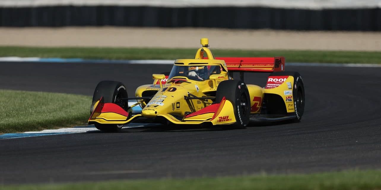 Alex Palou domina los entrenamientos del GP de Indianápolis