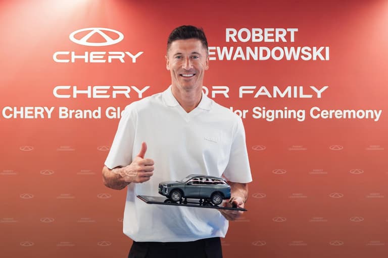 Chery ficha a Robert Lewandowski como su nuevo embajador global