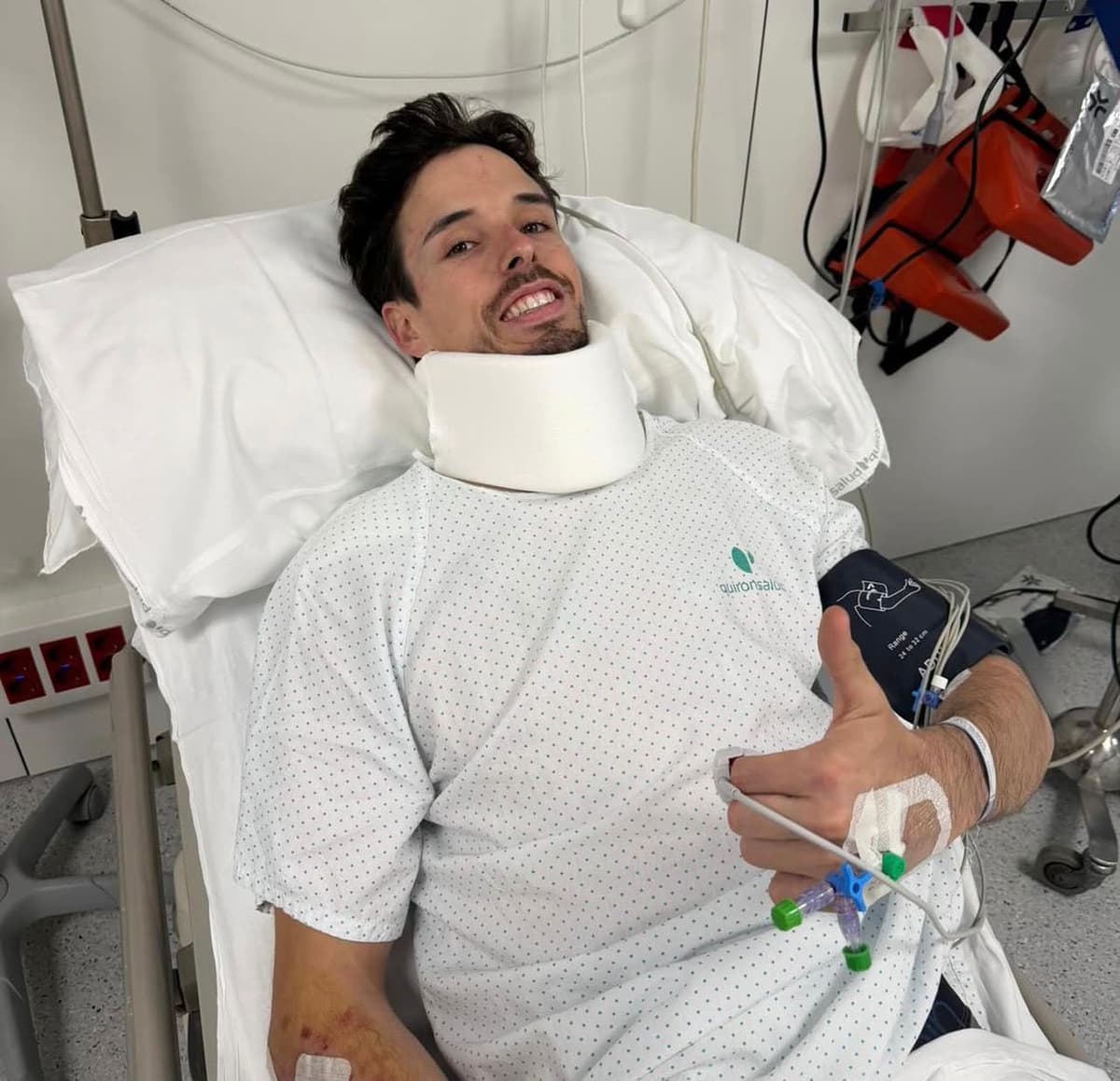 Álex Márquez fue operado con éxito tras el accidente en Cataluña
