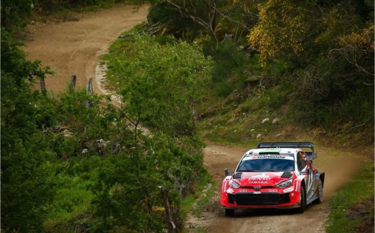 Elfyn Evans defiende el liderato en el Rally de Japón