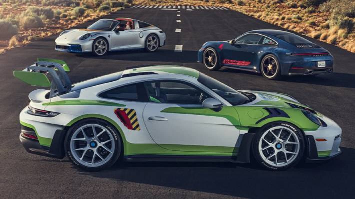 Porsche lleva Toy Story al siguiente nivel con tres exclusivos 911