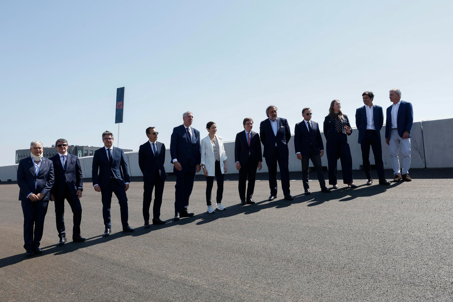El Madring iza la bandera del Gran Premio de España