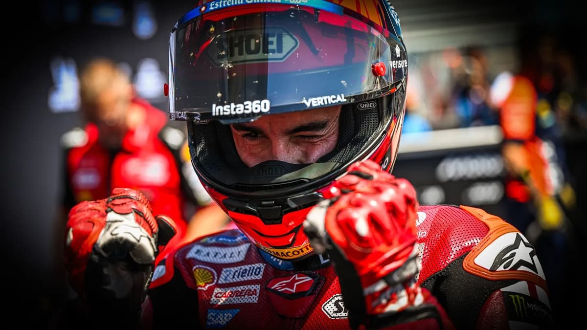 Márquez admite una mejora física antes de salir a pista en Brno