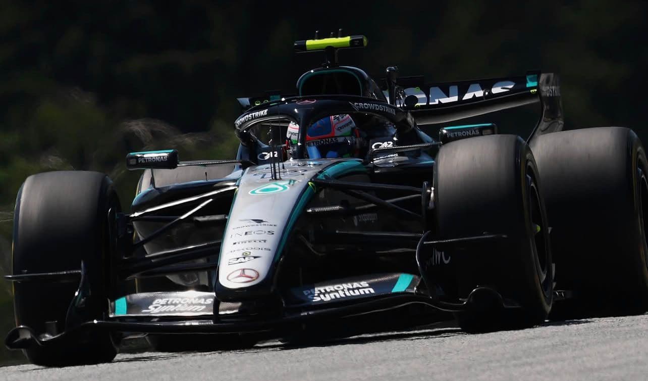 Antonelli cierra el viernes al frente en el GP de Austria