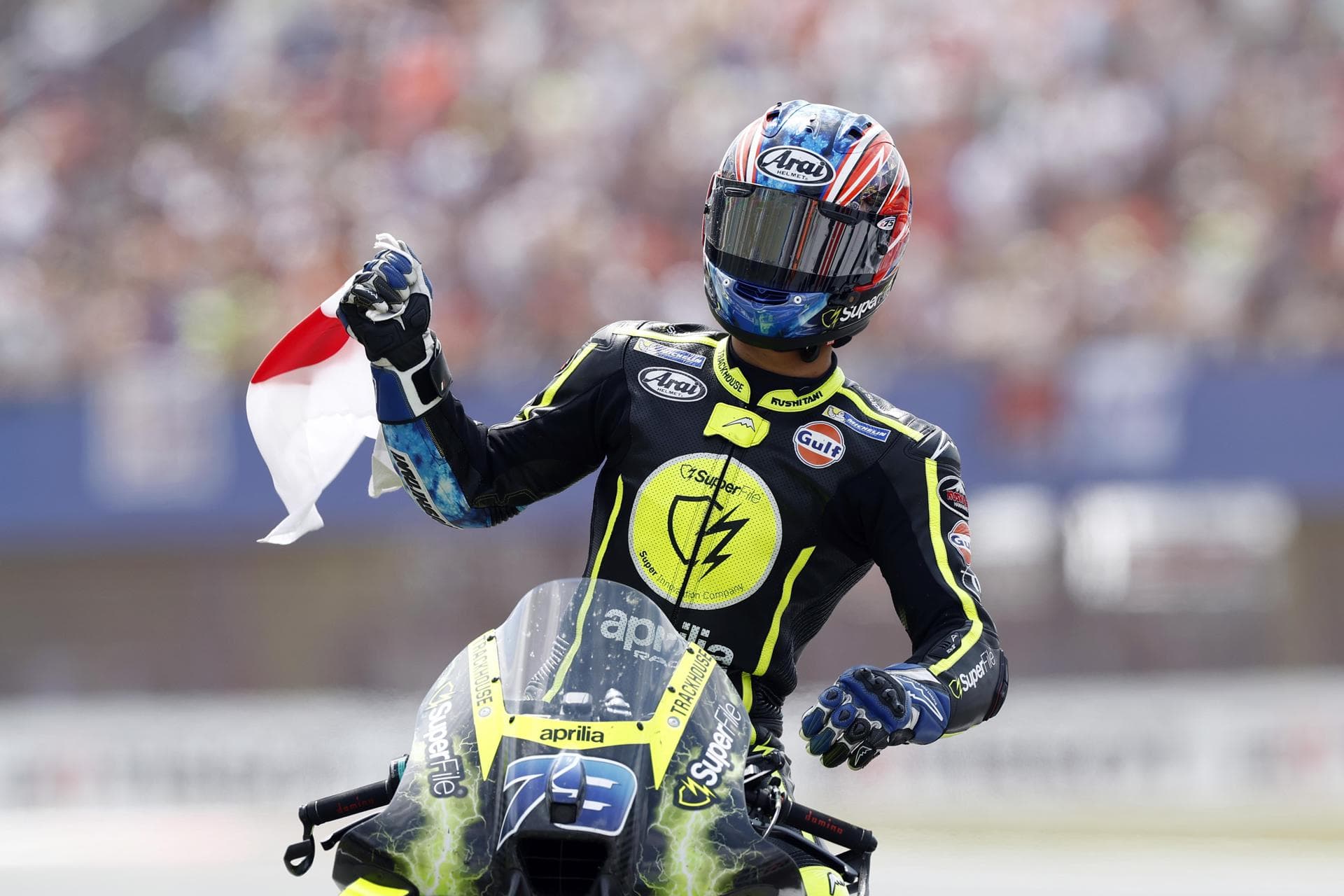 Ogura hace historia y conquista su primera victoria en MotoGP