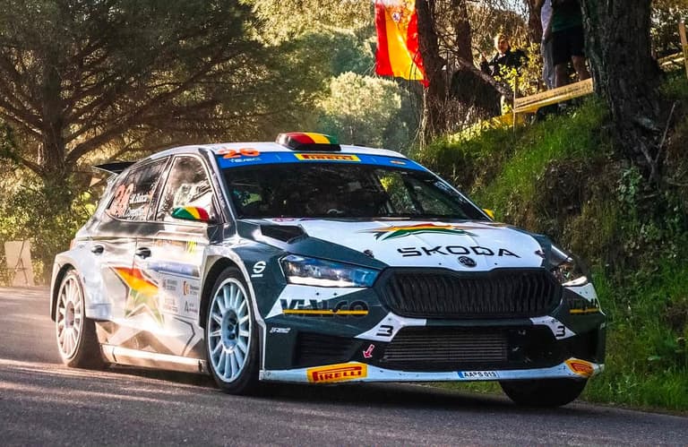 Bulacia acelera rumbo al Rally de Roma Capital