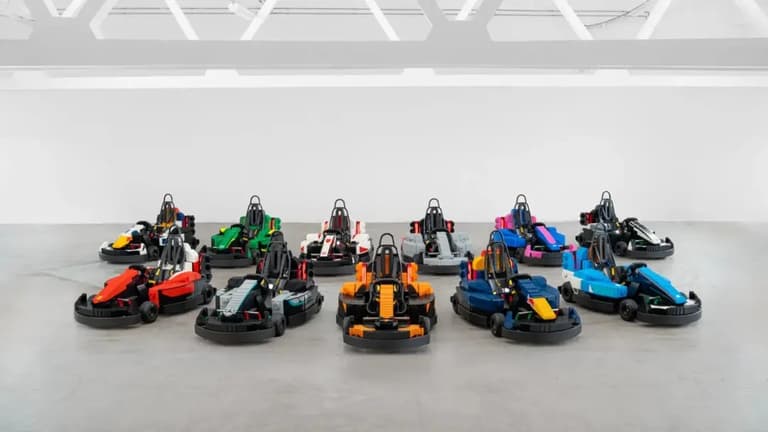 Los pilotos de F1 conducirán mini autos de Lego en Silverstone