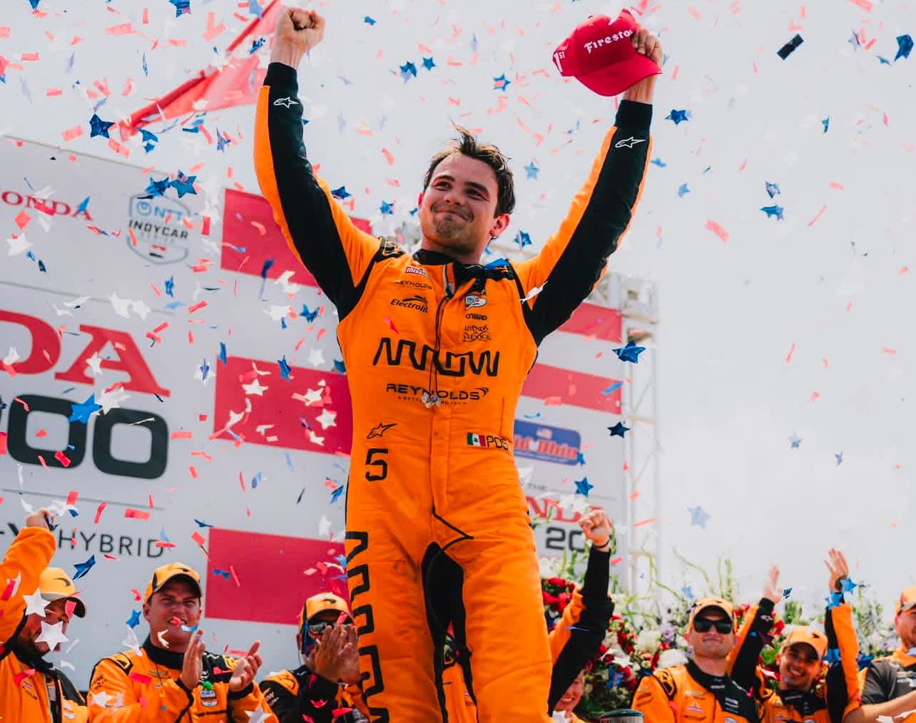 Pato O'Ward vuelve a lo más alto de la IndyCar con un triunfo en Mid-Ohio