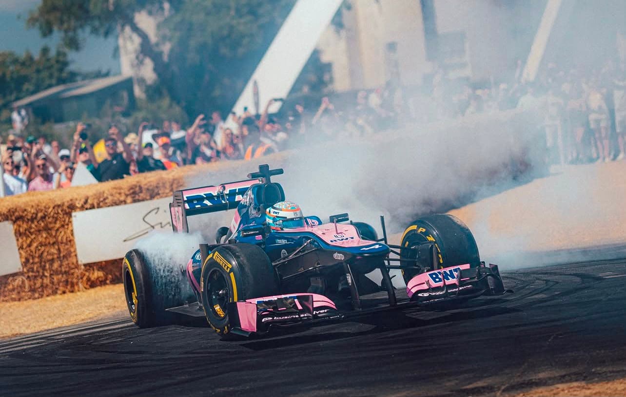 Franco Colapinto puso el broche final al Festival de Goodwood