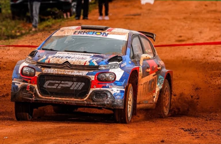 Sebastián Franco lidera la armada boliviana en el Rally Cordillera