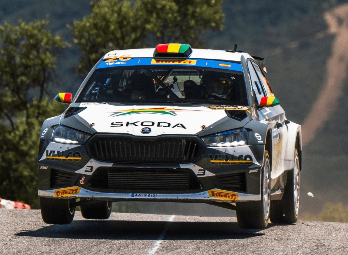 Marquito Bulacia listo para acelerar en el Rally de Polonia