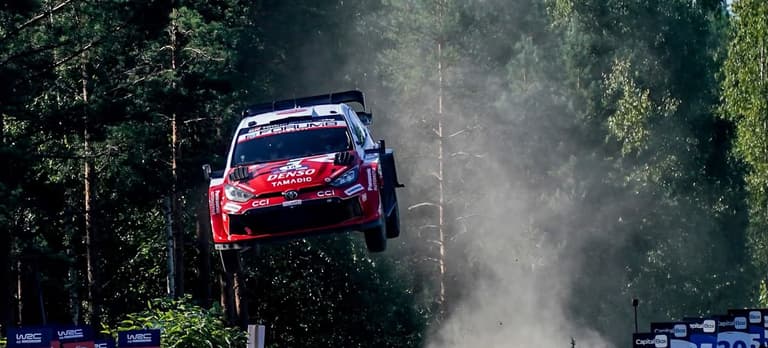 Katsuta lidera el shakedown del Rally de Finlandia