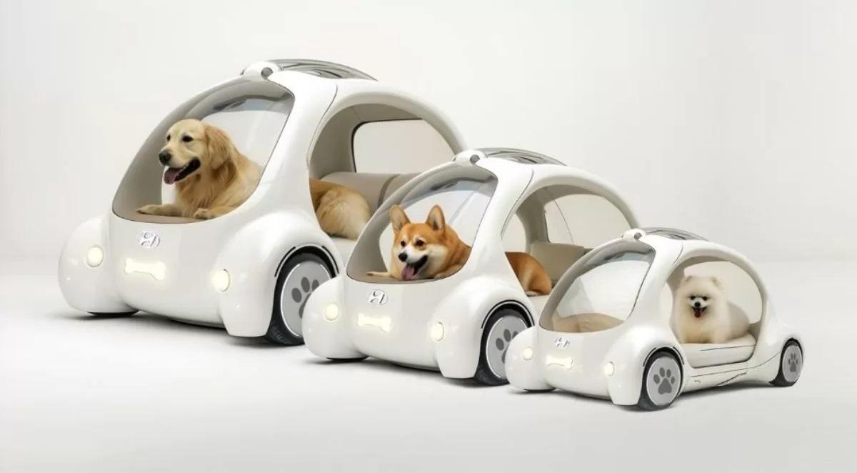 Hyundai presenta sus autos autónomos para perros
