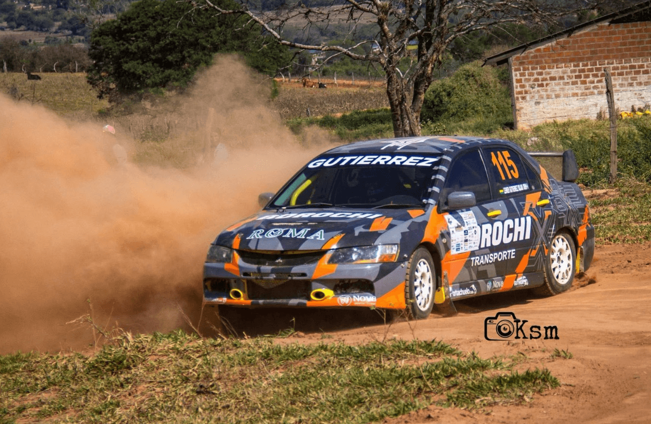 Leiner Gutiérrez domina el Rally Todos Santos