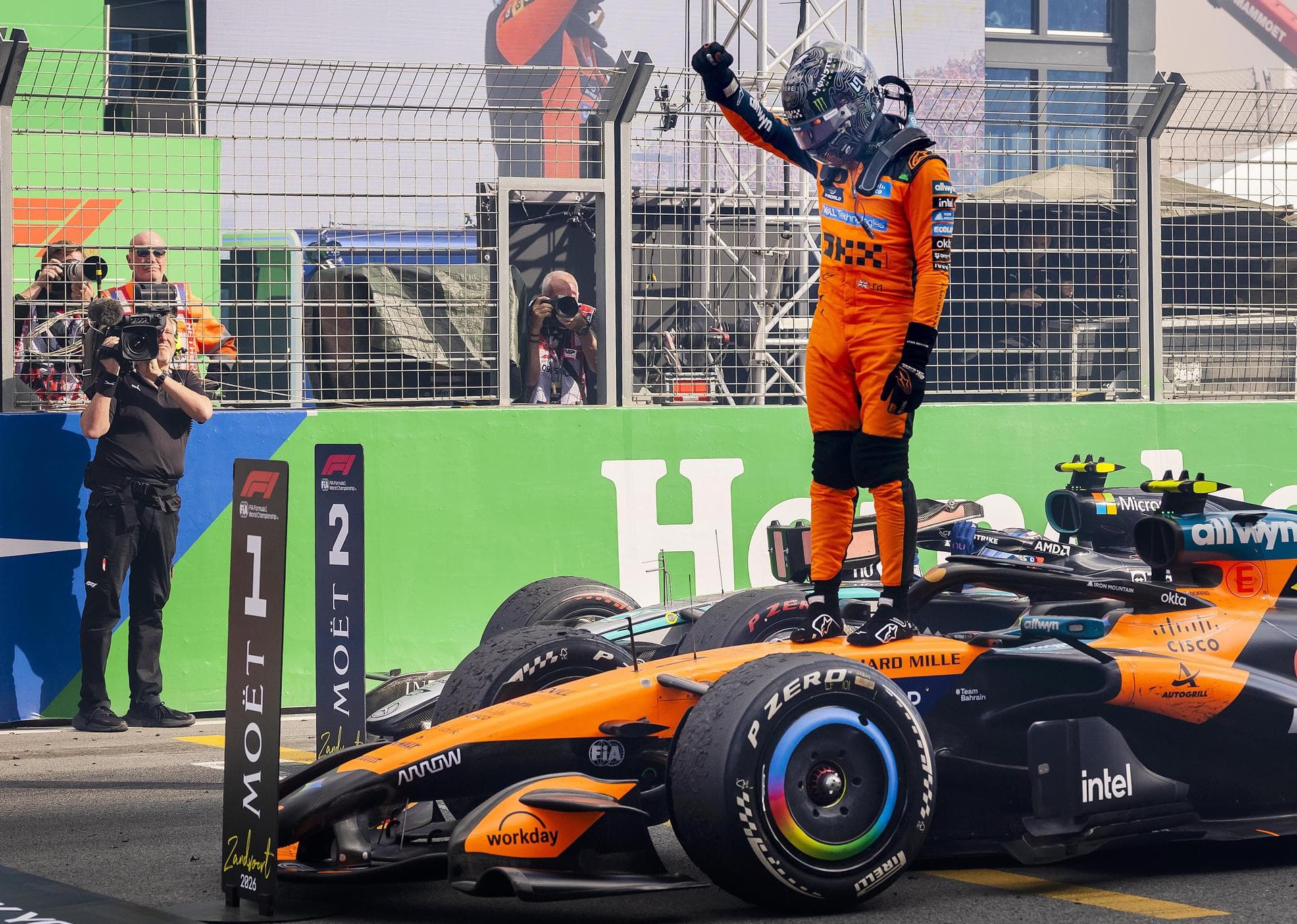 Norris gana en la despedida de Zandvoort y Antonelli amplía su ventaja
