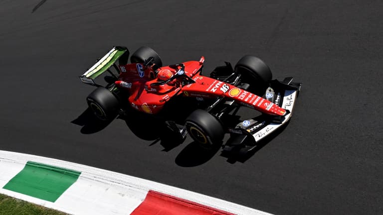 Ferrari domina el primer libre en Monza