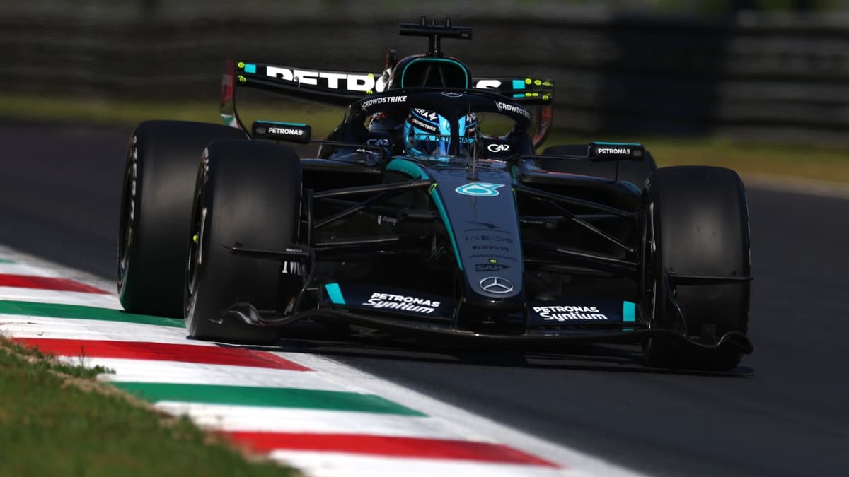 Russell lidera el segundo libre del GP de Italia