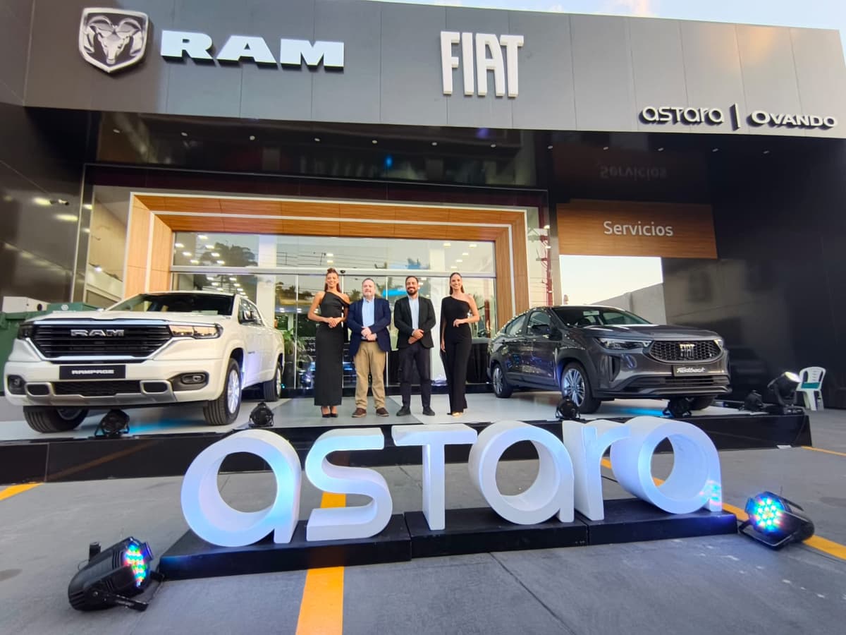 FIAT y RAM estrenaron nuevo showroom en Santa Cruz con una propuesta integral de vehículos y servicio de última generación