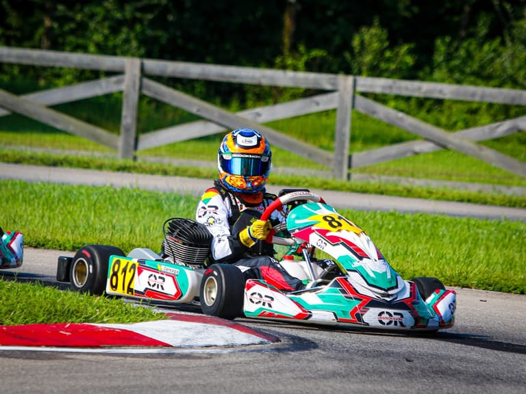Lucas Careaga afronta una nueva fecha del campeonato americano de karting