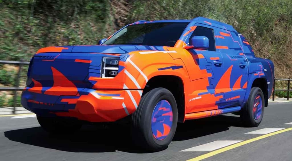 La nueva camioneta híbrida de BYD llegará a América Latina