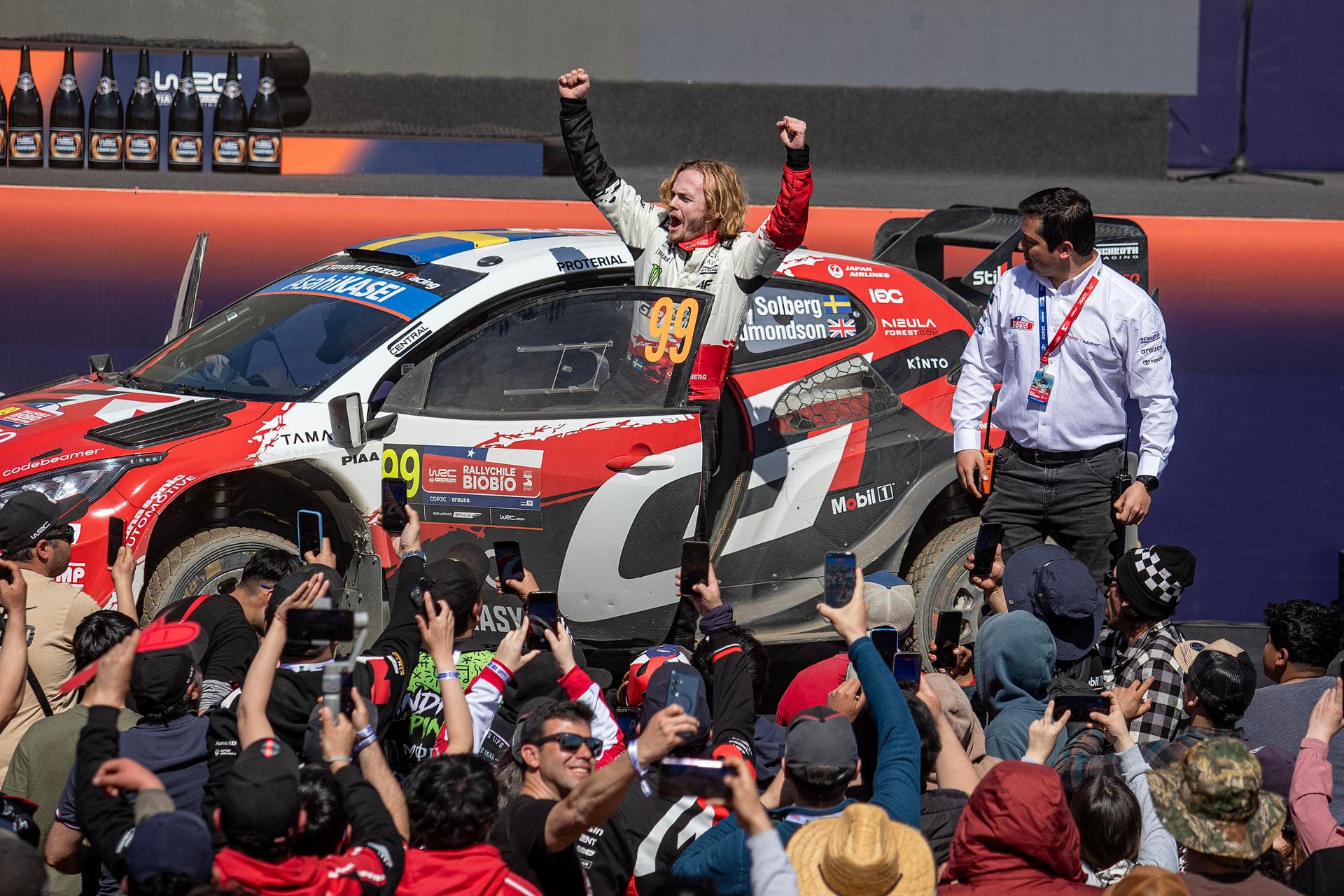 El piloto sueco Oliver Solberg gana el Rally Chile Biobío