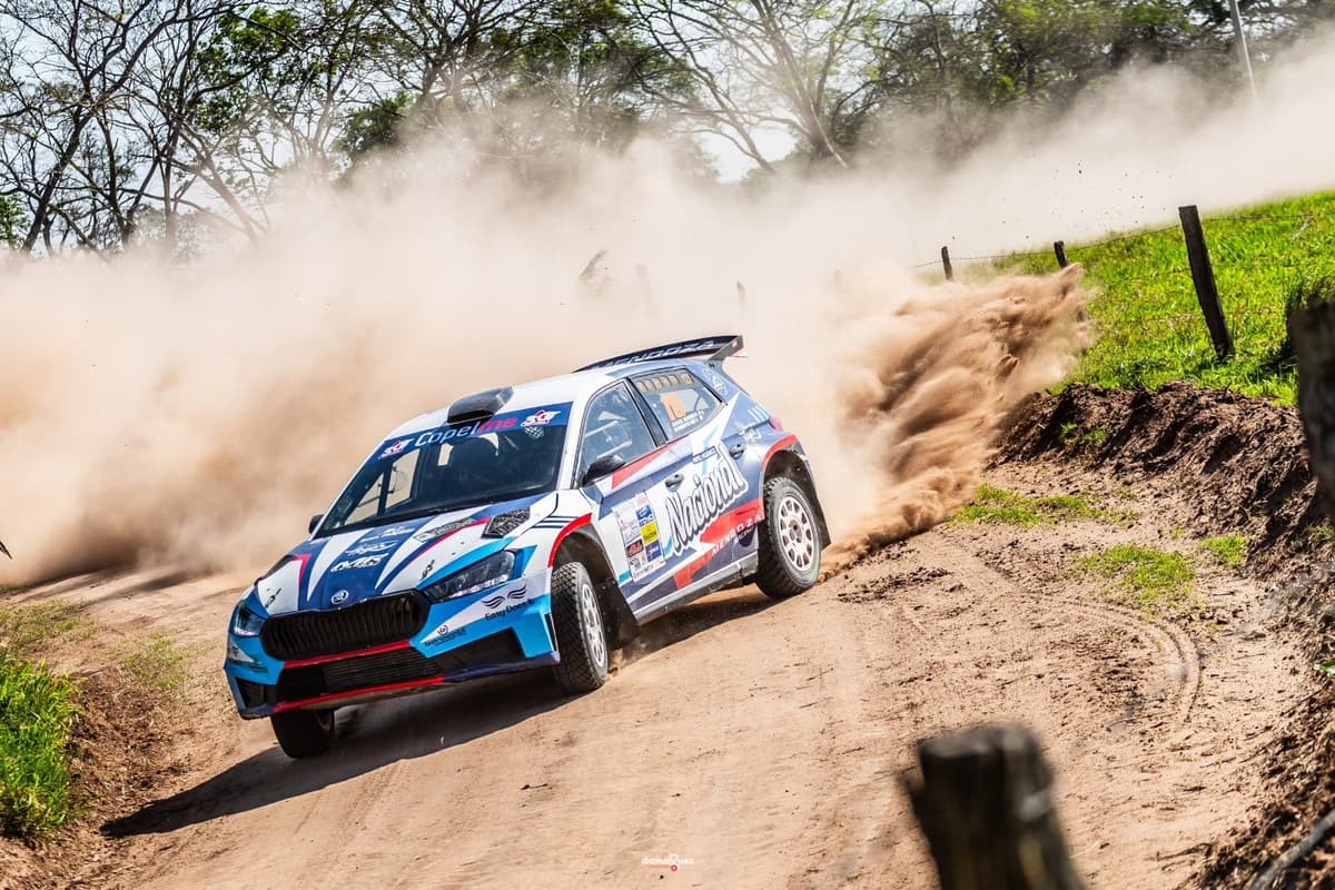 Rafael Mendoza se impuso en el Rally La Guardia