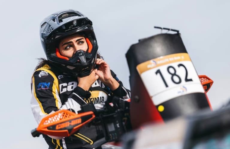 Leonardo y Suany Martínez aceleran en el Rally de Marruecos