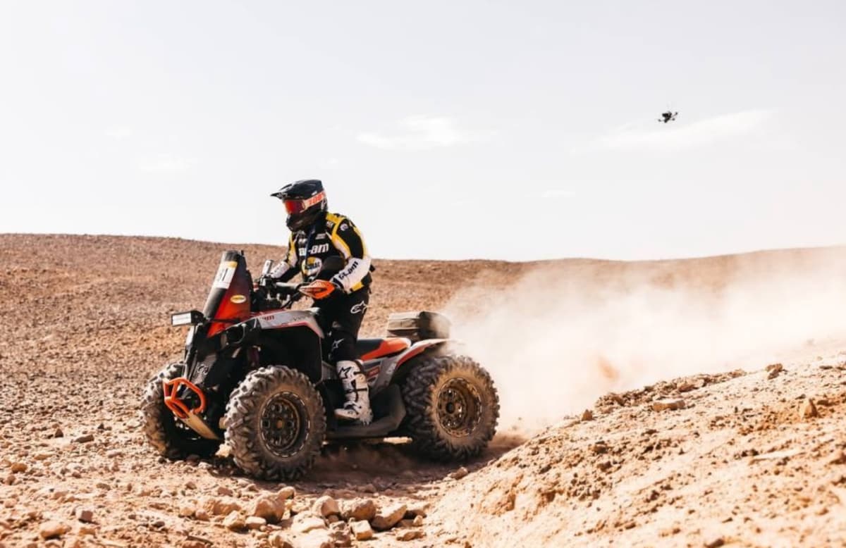 Leonardo Martínez sube al podio del Rally de Marruecos