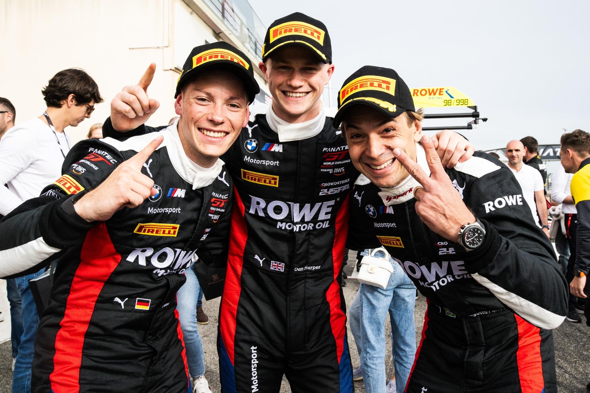 GT World Challenge Europa: Augusto Farfus, Dan Harper, y Max Hesse ganan la primera carrera de la temporada