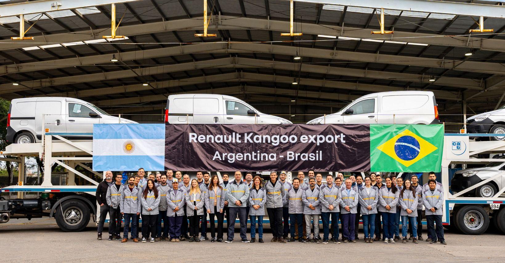 Renault Argentina comenzó a exportar la Kangoo a Brasil