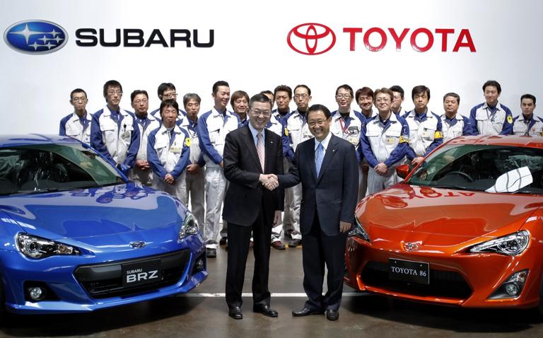 Subaru y Toyota construirán tres nuevos autos eléctricos