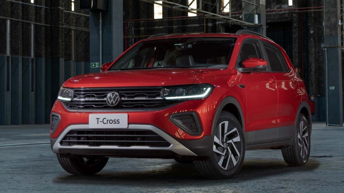 Volkswagen presenta el facelift del T-Cross MY2025 en Brasil