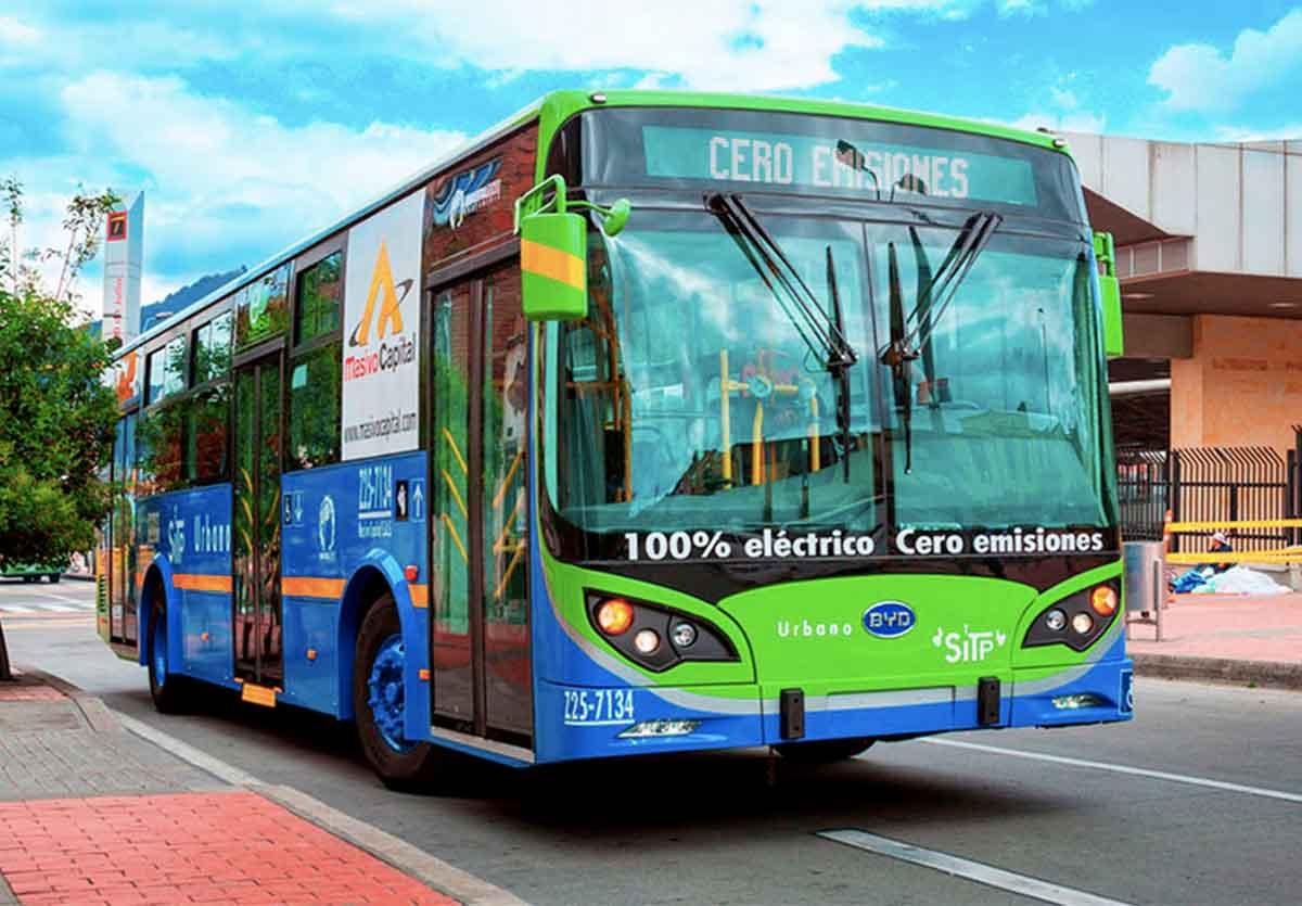 BYD ya están ensamblando buses eléctricos en Colombia