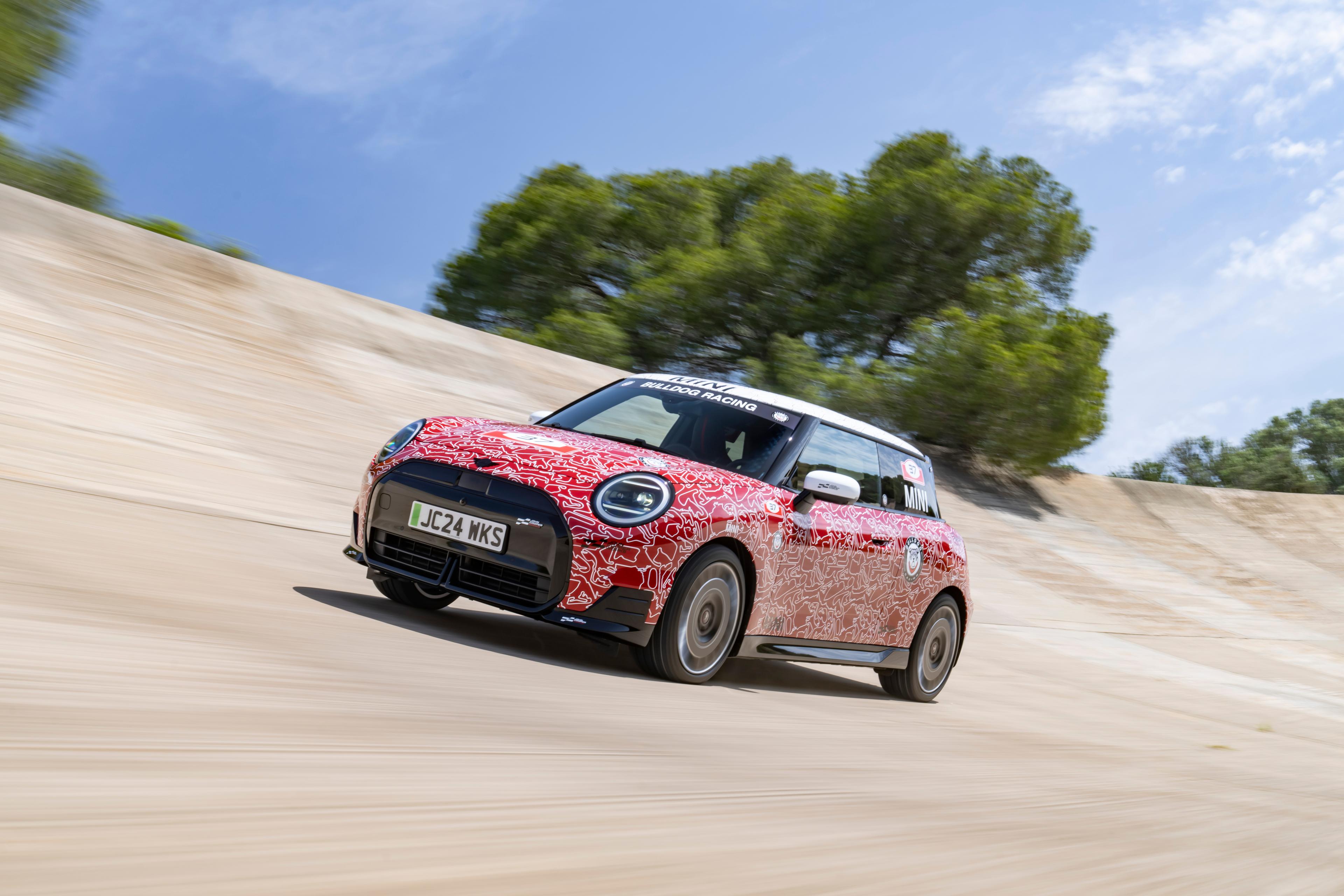 El primer MINI John Cooper Works eléctrico debutará en el Festival de Velocidad de Goodwood antes de su estreno mundial