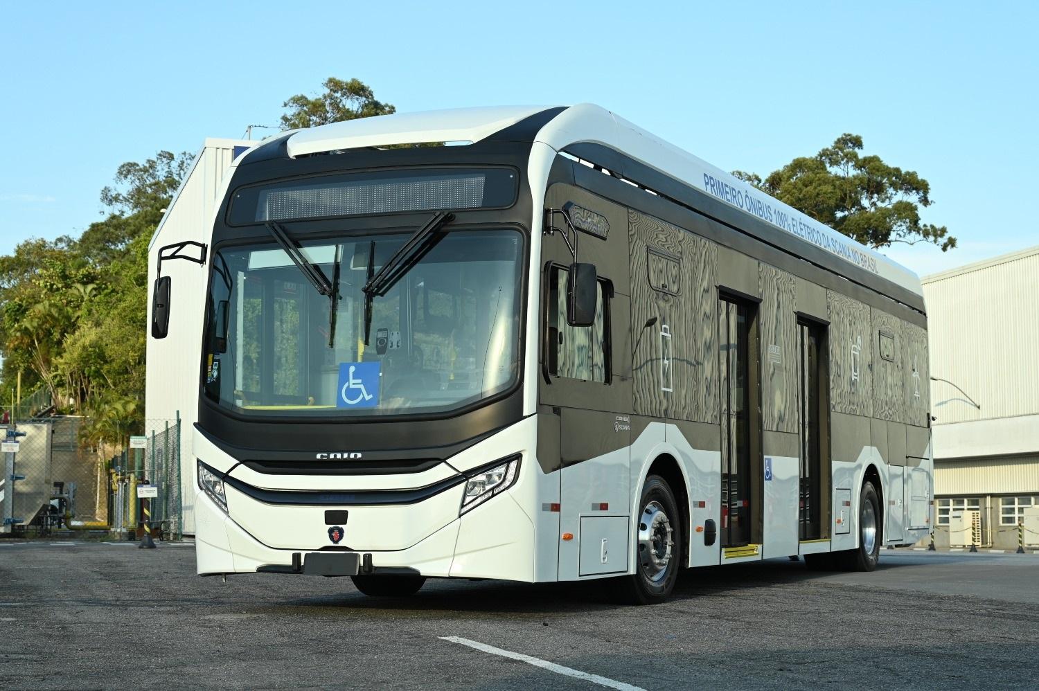 Scania presentó el ómnibus eléctrico K230E, que será producido en Brasil para toda Sudamérica