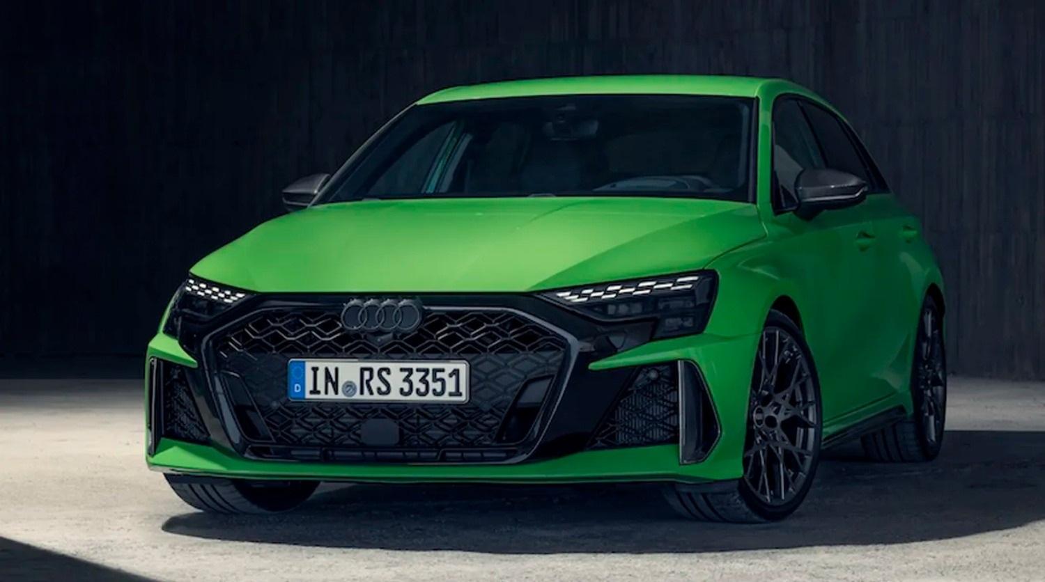 Audi RS 3 Sportback: Diseño audaz y 400 CV en su nueva versión filtrada