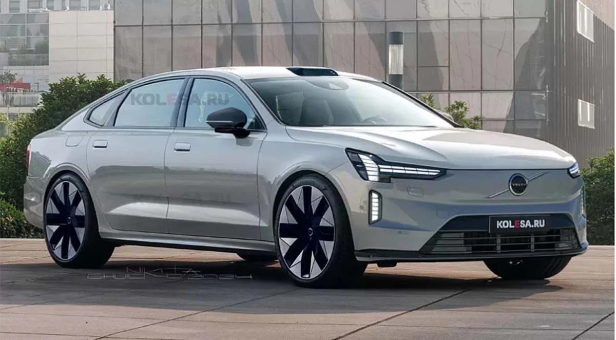 Volvo ES90: Elegancia y tecnología en el primer sedán eléctrico de la marca