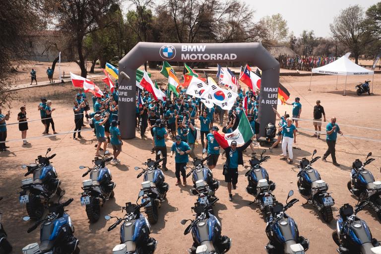 En el año GS, tres equipos de Latinoamérica compiten en el BMW Motorrad International GS Trophy 2024