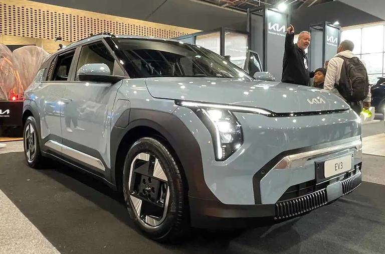 Kia EV3: el SUV eléctrico que sorprende en el Salón del Automóvil de Bogotá