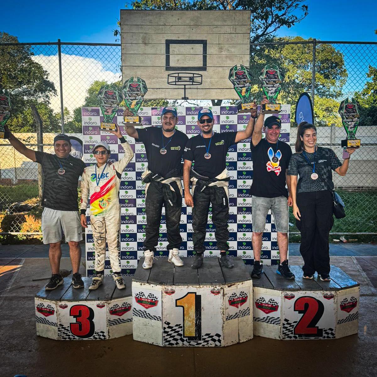 Buggies con exito total en Rally de Warnes