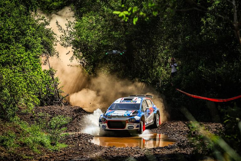Sebastian Franco lidera el Rally San Xavier en su primera etapa