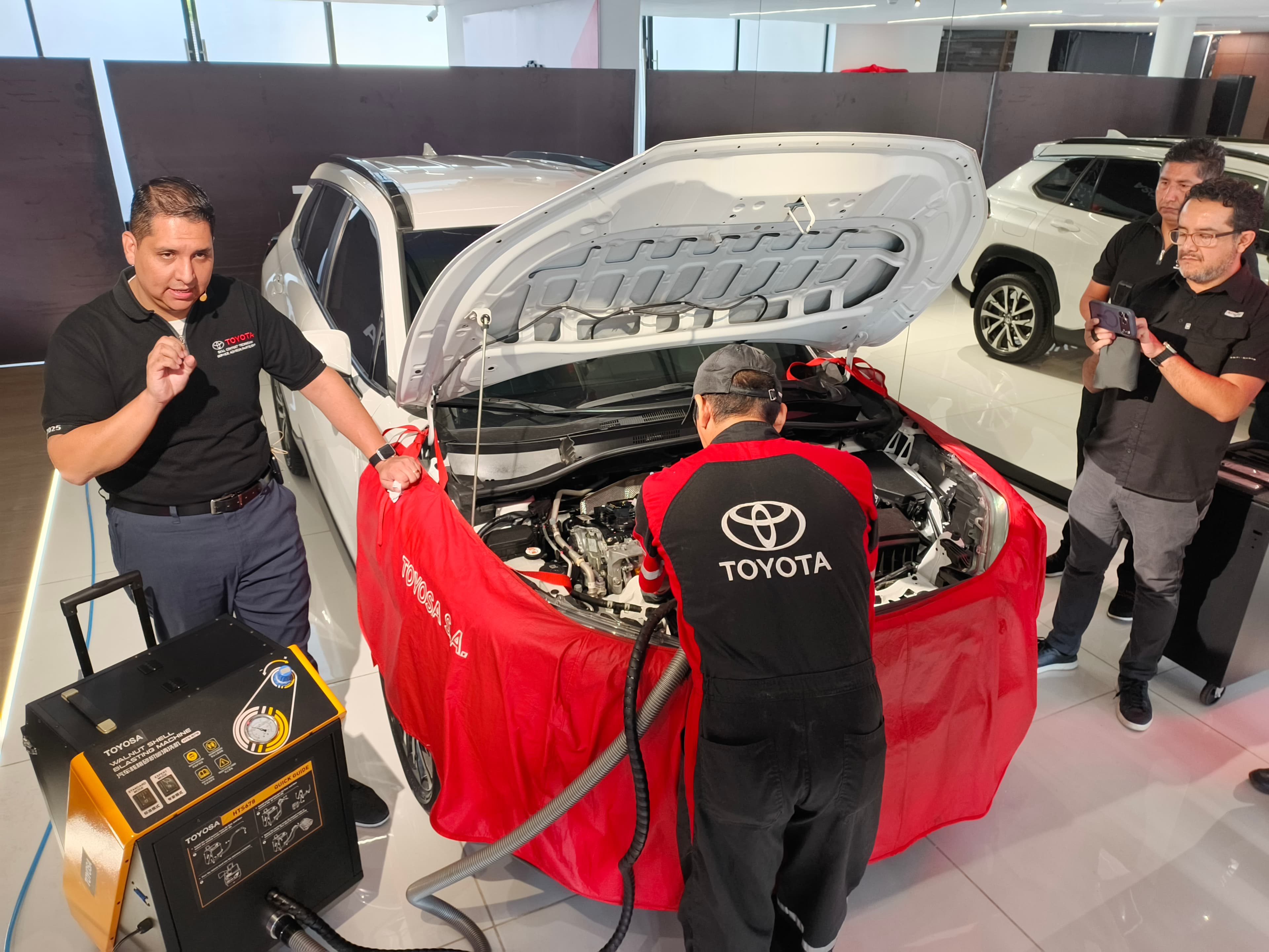Toyosa presenta innovadora tecnología para prevenir daños en el motor causados por la carbonilla