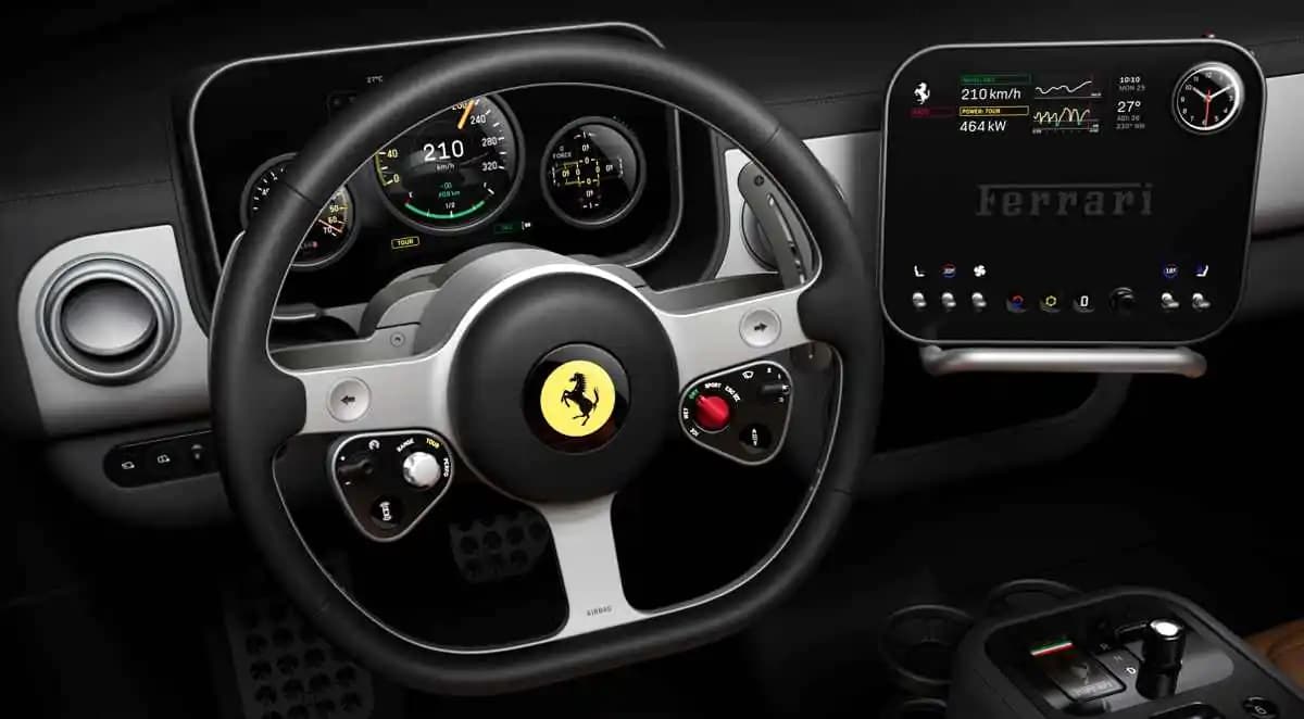 Ferrari revela el Luce, su debut eléctrico con más de 1.000 hp