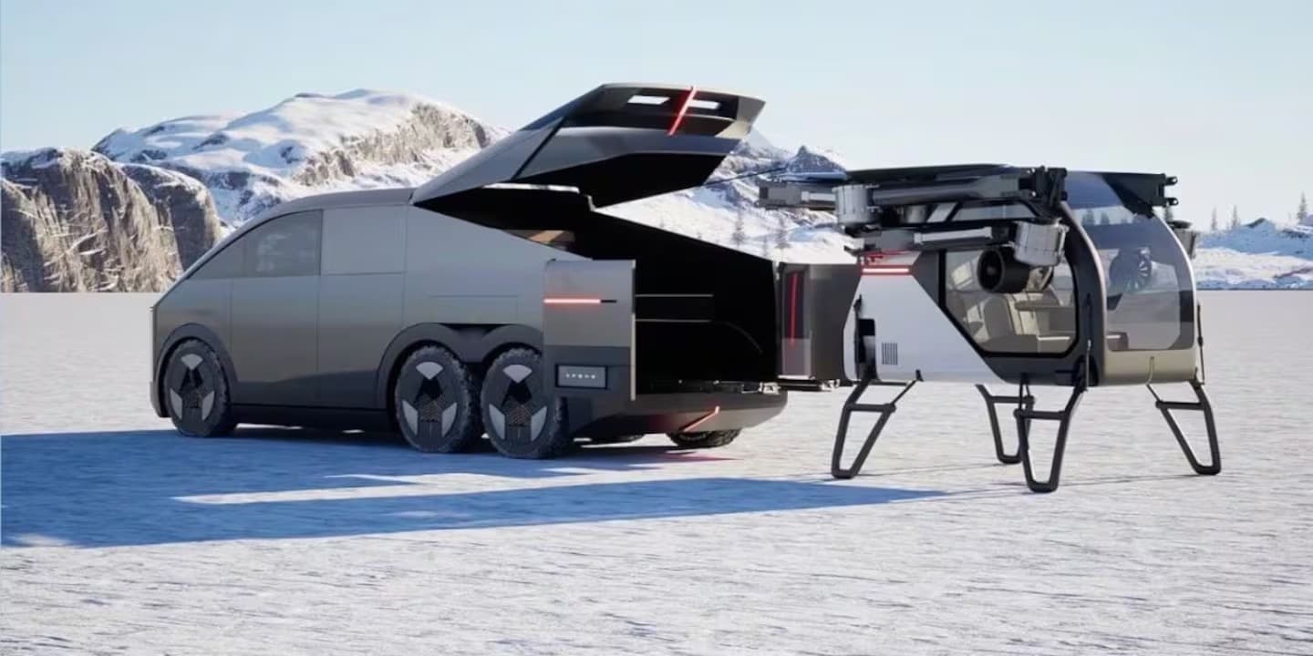 Xpeng diseña furgoneta eléctrica con capacidad de vuelo