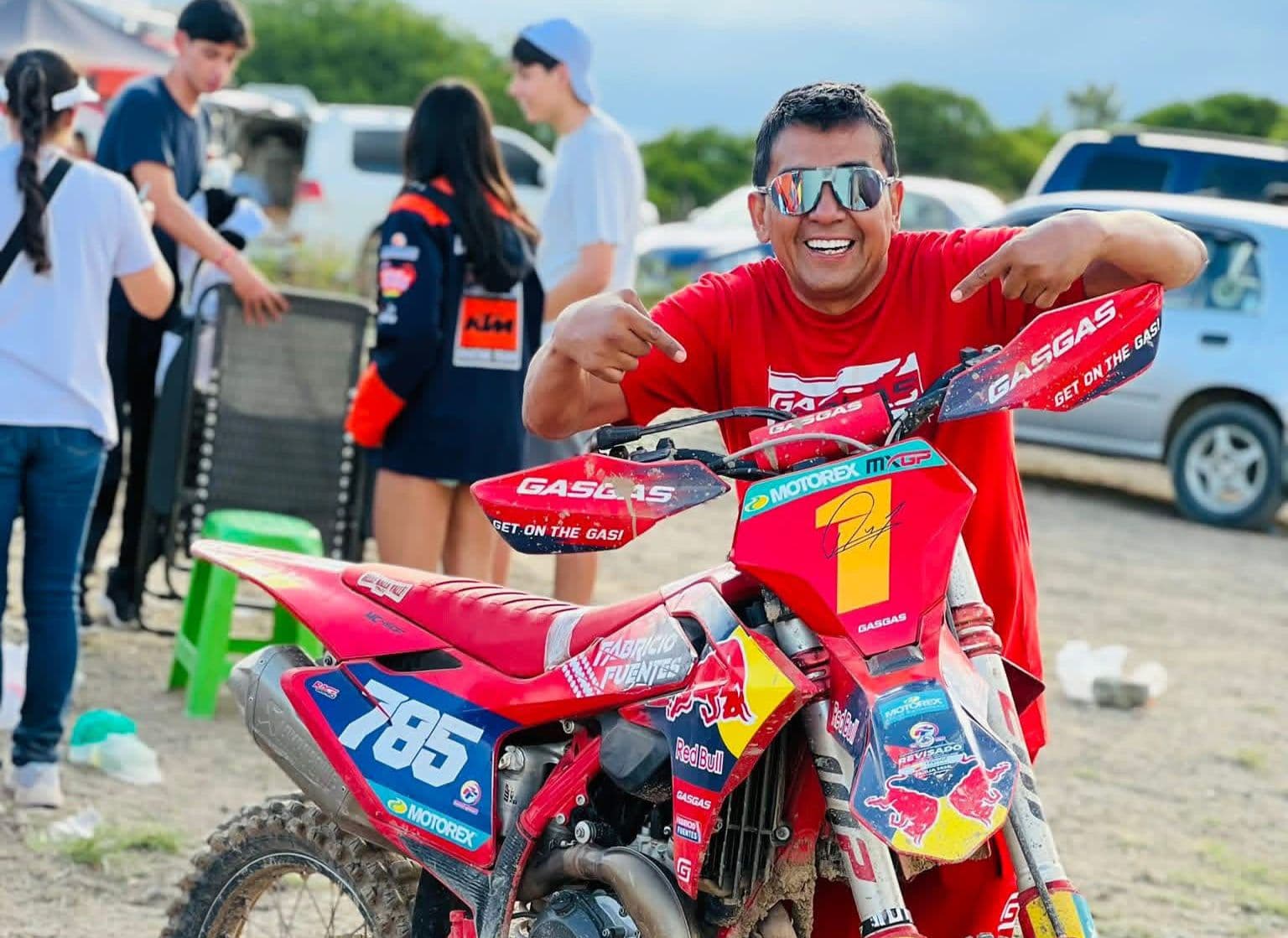 Fabricio Fuentes correrá en el Campeonato Paraguayo de Motocross