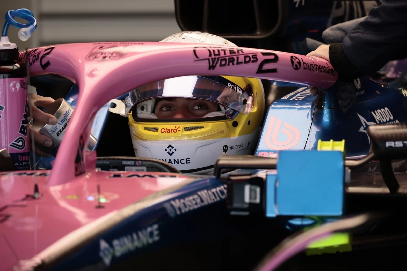 Colapinto inicia su primera temporada como titular en la F1