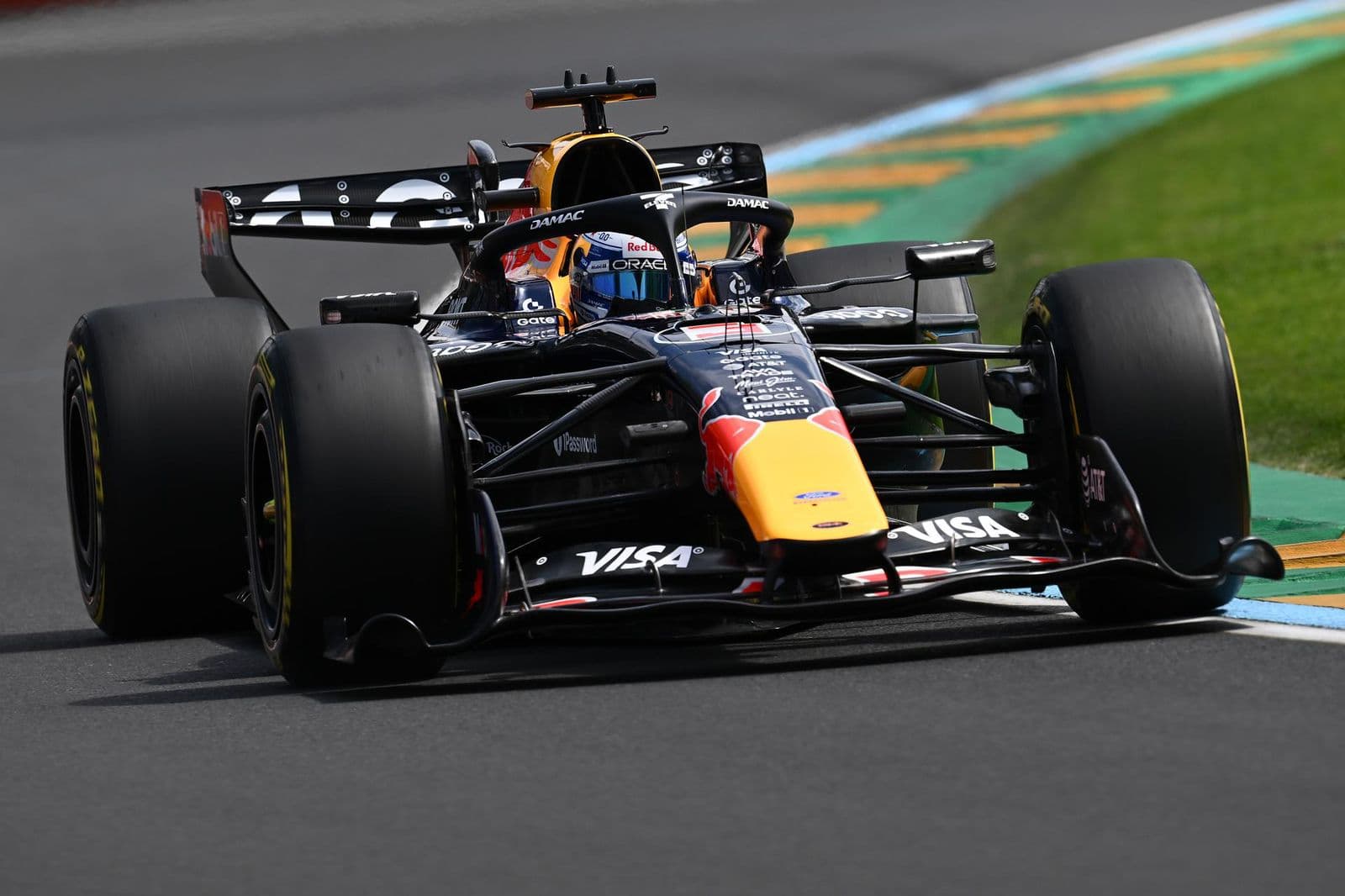 Max Verstappen, satisfecho tras los primeros libres del GP de Australia